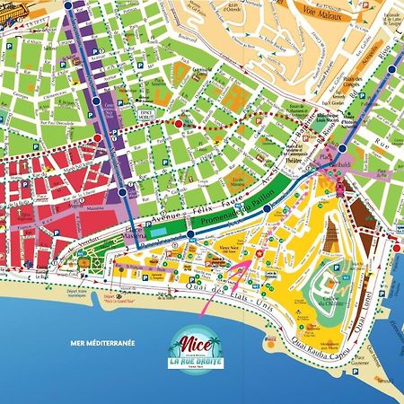 New ! Superbe Studio Vieux Nice - Climatise Exteriör bild