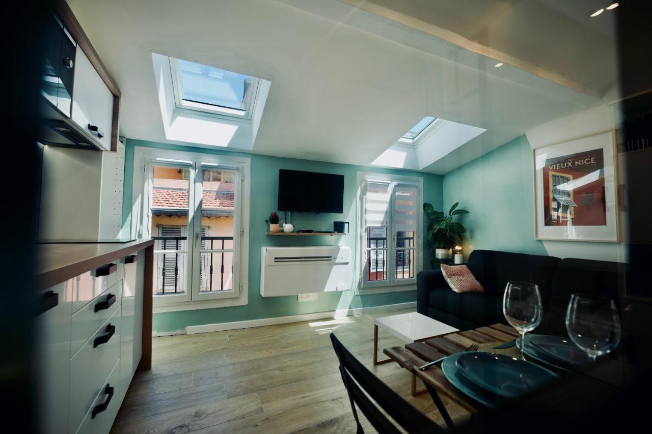 New ! Superbe Studio Vieux Nice - Climatise Exteriör bild