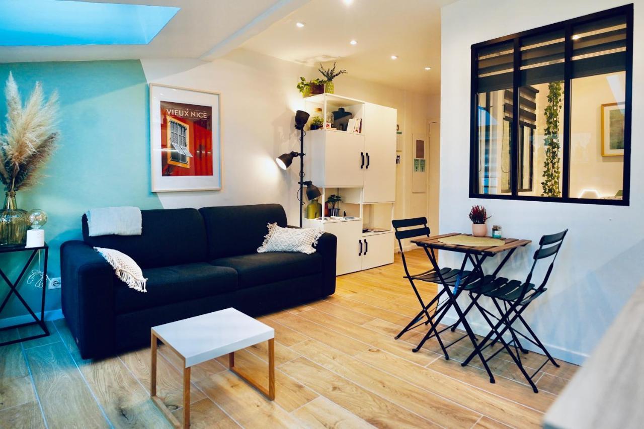 New ! Superbe Studio Vieux Nice - Climatise Exteriör bild