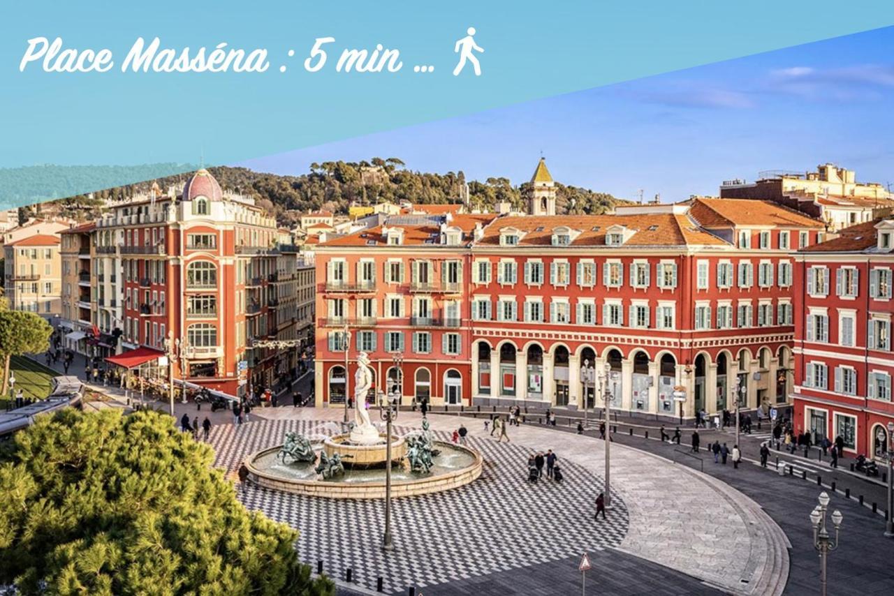 New ! Superbe Studio Vieux Nice - Climatise Exteriör bild