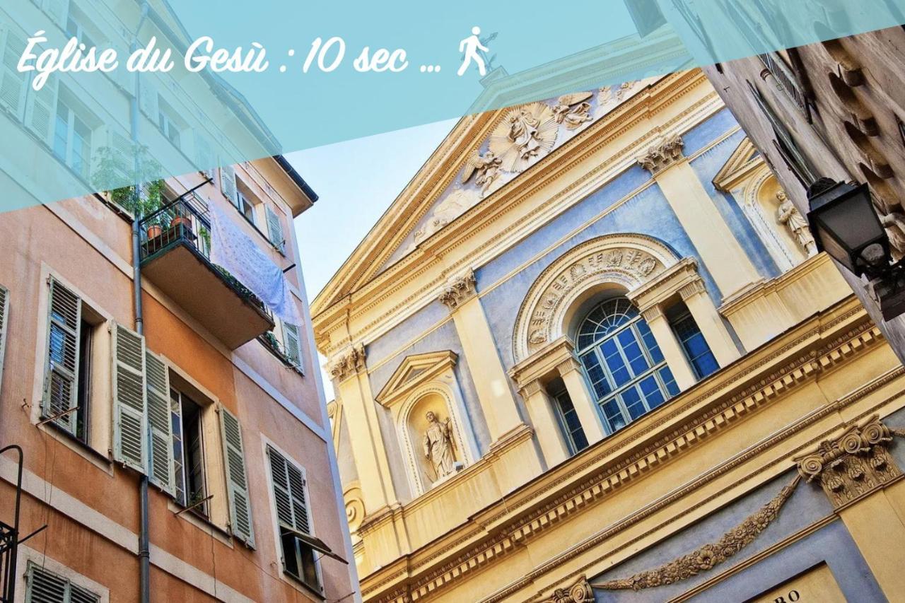 New ! Superbe Studio Vieux Nice - Climatise Exteriör bild