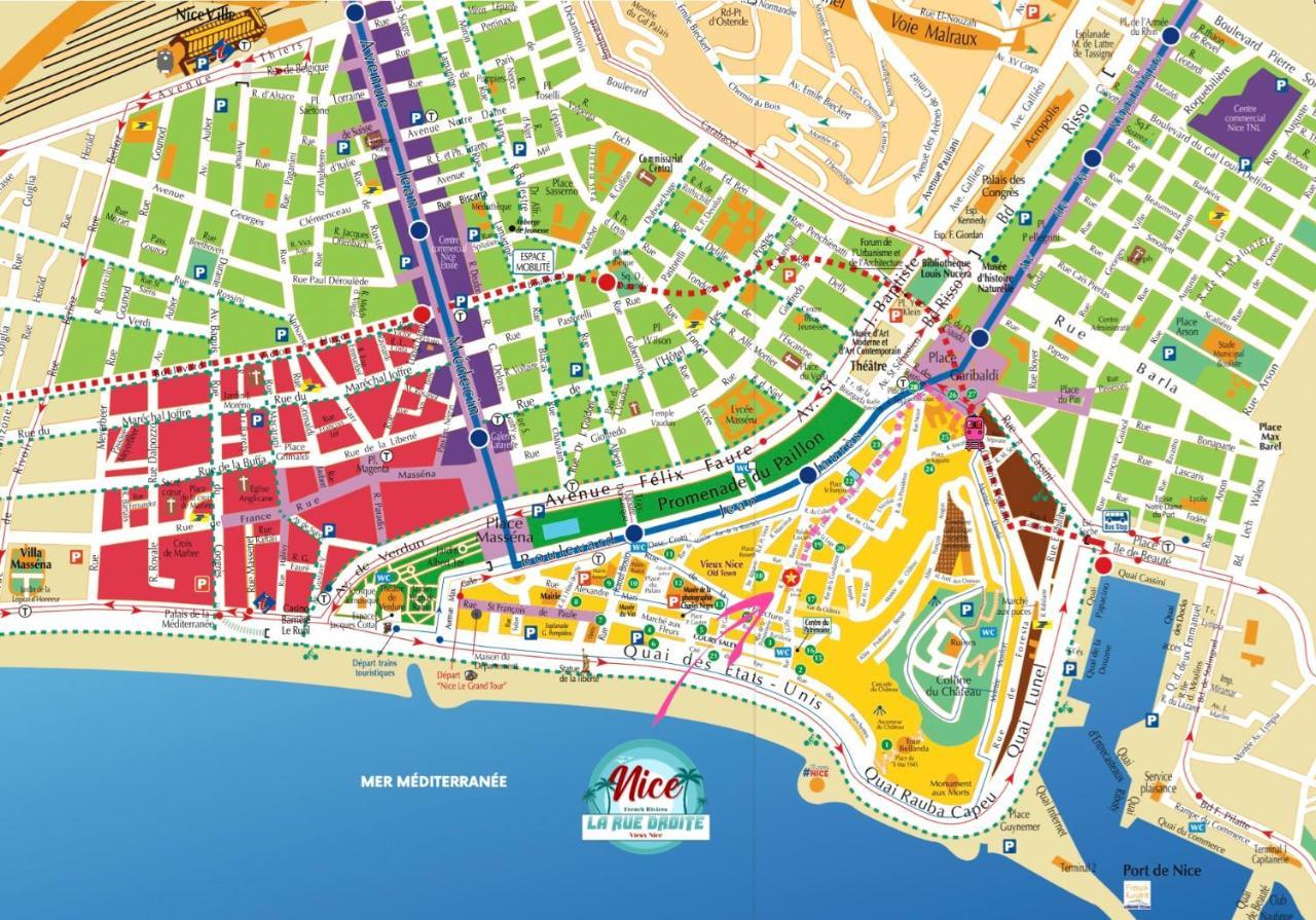 New ! Superbe Studio Vieux Nice - Climatise Exteriör bild