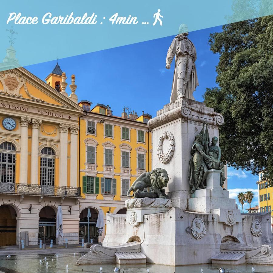 New ! Superbe Studio Vieux Nice - Climatise Exteriör bild